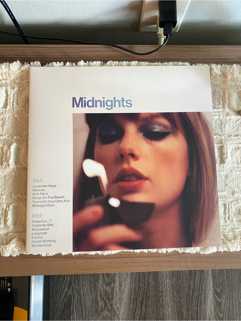 Taylor Swift Midnights Vinyl - Moonstone Blue Edition